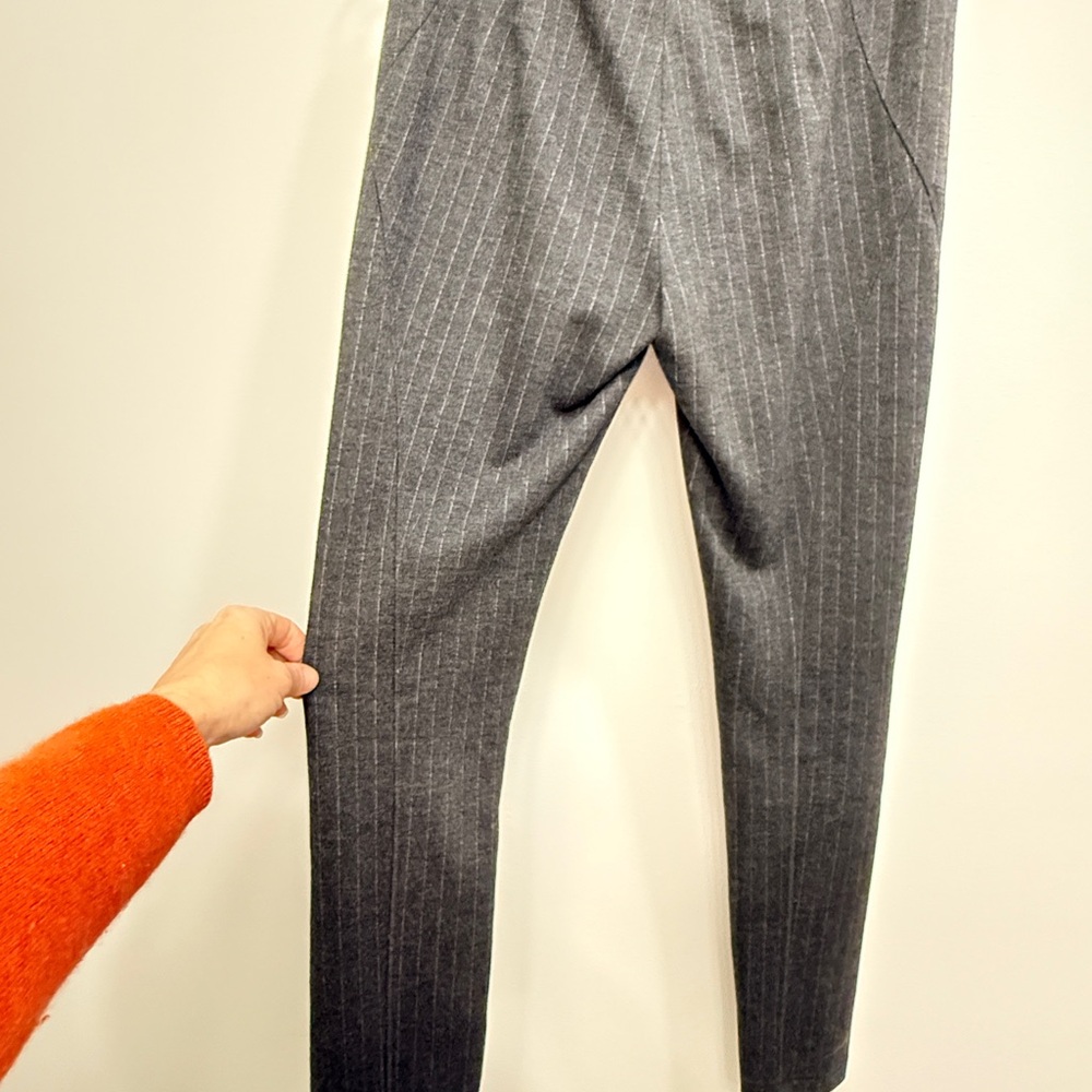 Rachel Roy Charcoal Pinstripe Women's Pants
